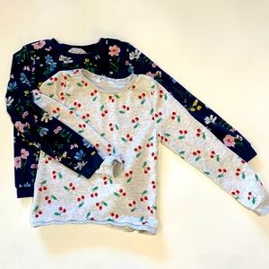 H&M set of 2 girls size 8-10 sweatshirts